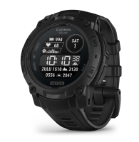 Garmin INSTINCT 3, 45 мм, Solar, Tactical Edition, Black with Black Band