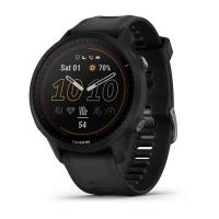 Garmin FORERUNNER 955 Solar с черным ремешком