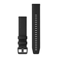 Garmin QUICK RELEASE 20 мм (силиконовый) черный со стальной застежкой