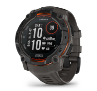 Garmin INSTINCT 3, 50 мм, Solar, Black with Charcoal Band