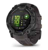 Garmin IINSTINCT 3 50 мм, AMOLED, Black with Charcoal Band