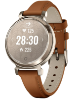 Garmin LILY 2 Classic Cream Gold / Tan Leather Band